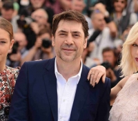 Adele Excarchopoulos Javier Bardem y Charlize Theron