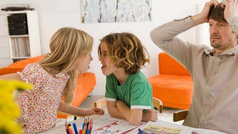 Papás al borde de un ataque de nervios