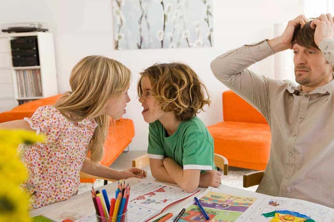 Papás al borde de un ataque de nervios