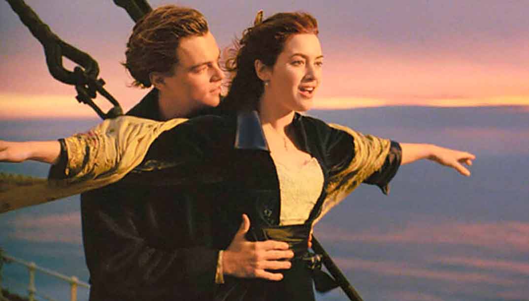 Leonardo DiCaprio y Kate Winslet - Titanic
