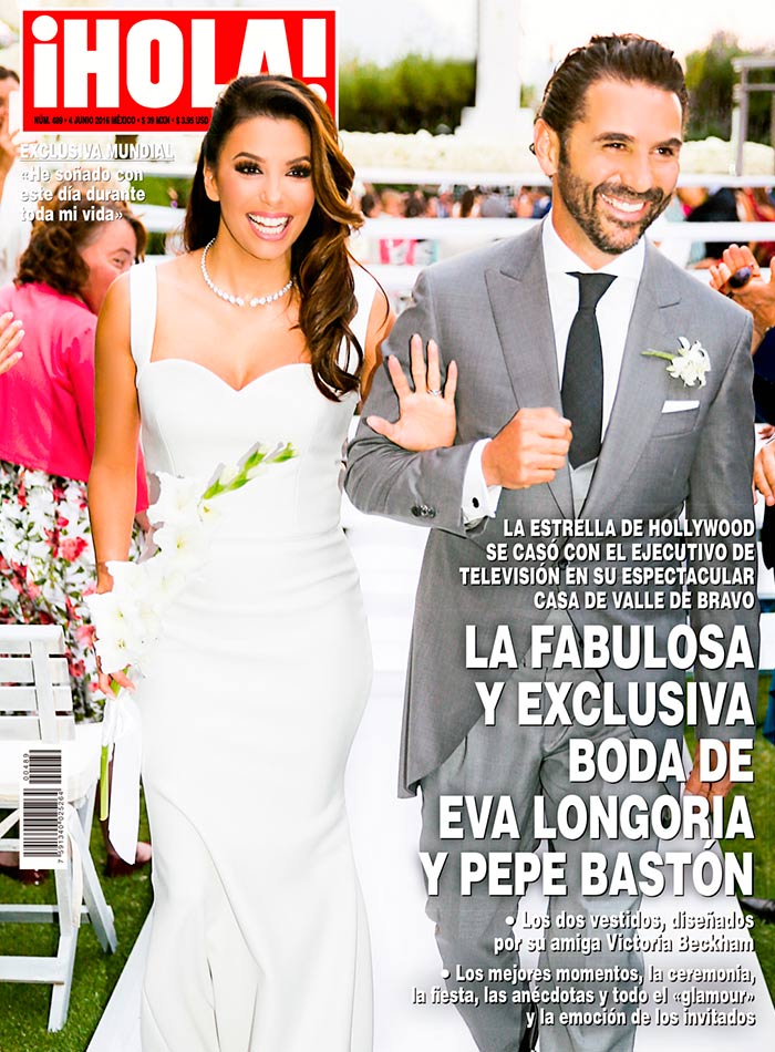 Eva Longoria boda Pepe Bastón - Revista Hola - 2016