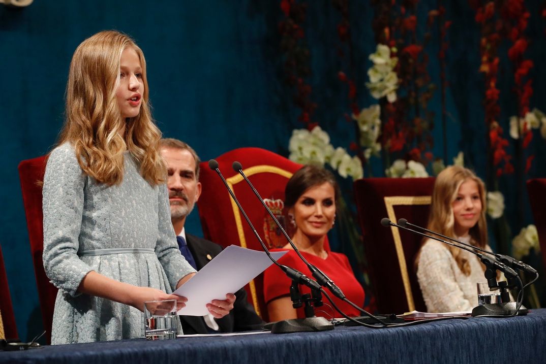 Princesa Leonor - Premios Princesa de Asturias 2019  - Casa S.M. El Rey