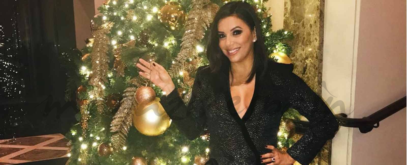 Eva Longoria presume de embarazo en las redes sociales