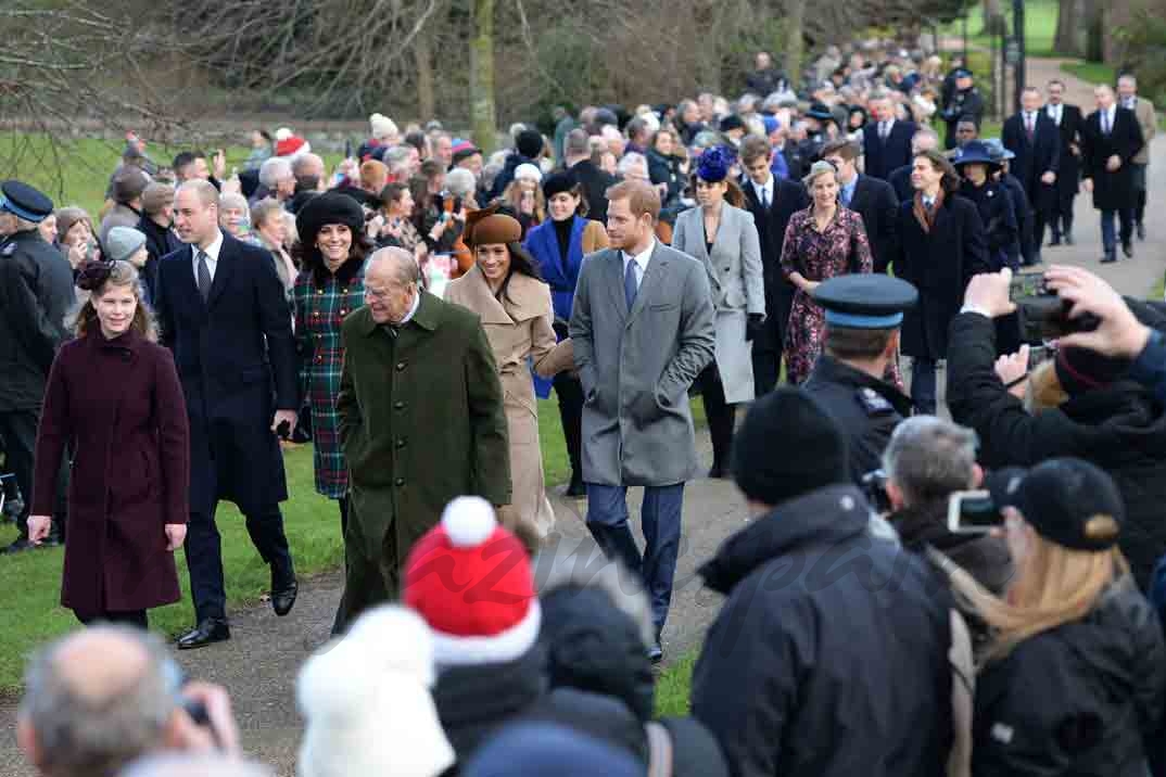 meghan markle primeras navidades con la familia real britanica