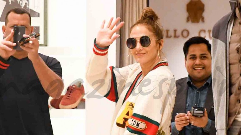 Jennifer López y Álex Rodríguez, primeras navidades juntos