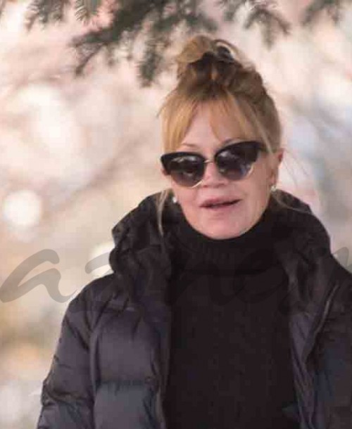 Melanie Griffith vacaciones en solitario en Aspen