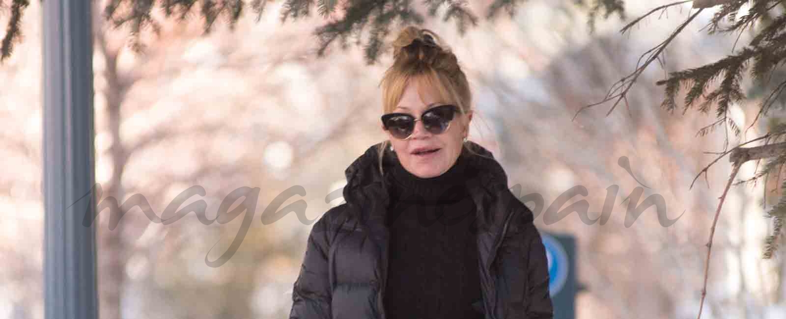 Melanie Griffith vacaciones en solitario en Aspen