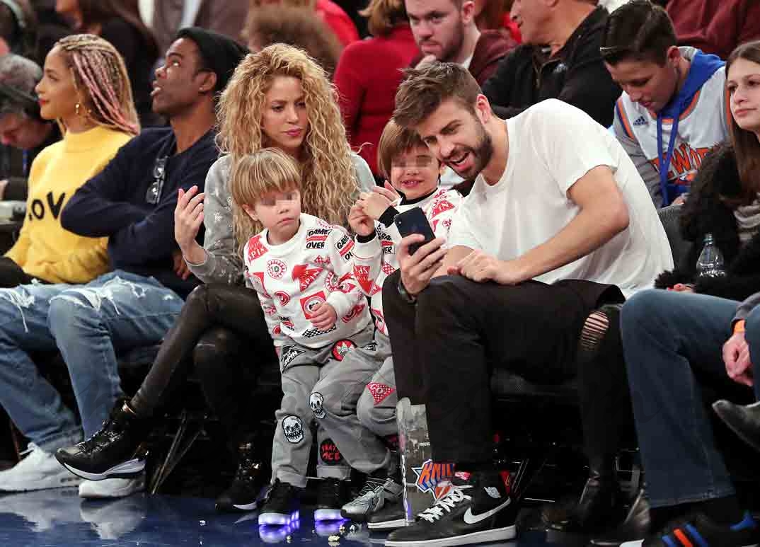 shakira y pique en la nba con sus hijos