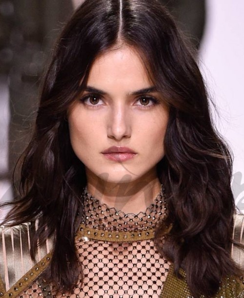 Blanca Padilla al frente del batallón de Balmain