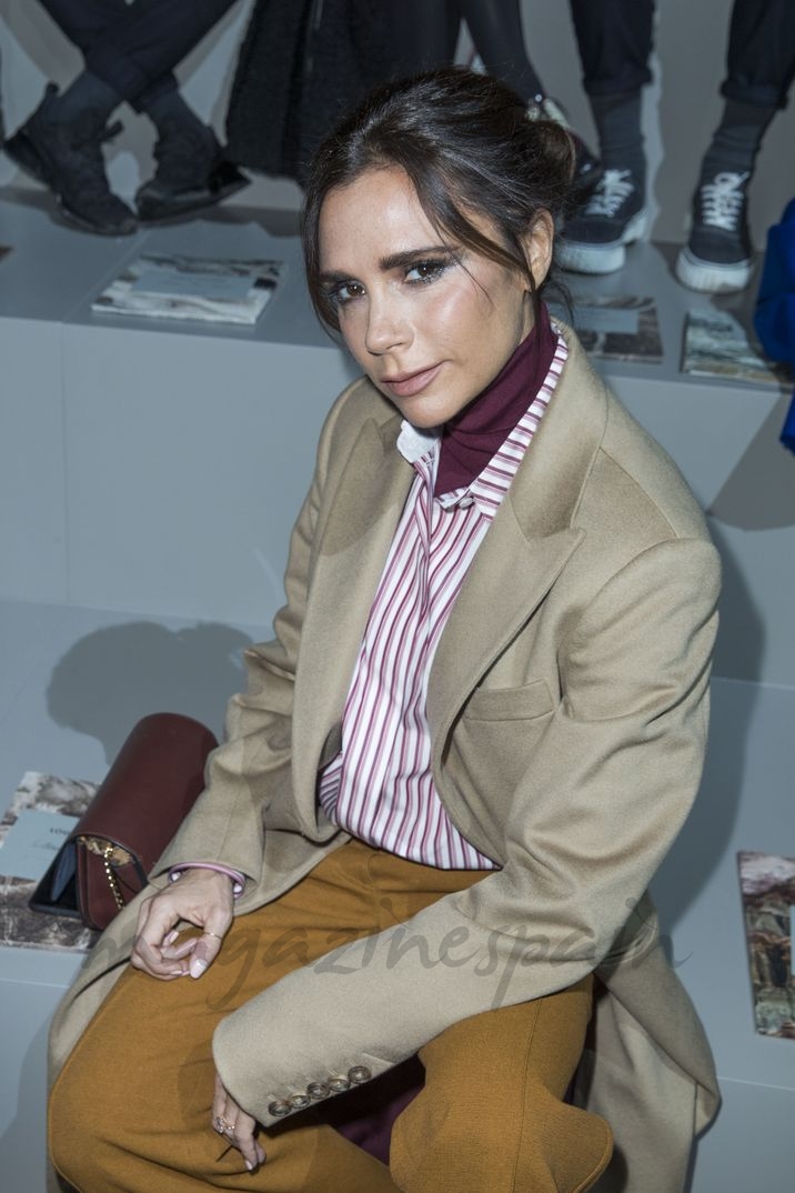 Victoria Beckham en el desfile de Louis Vuitton