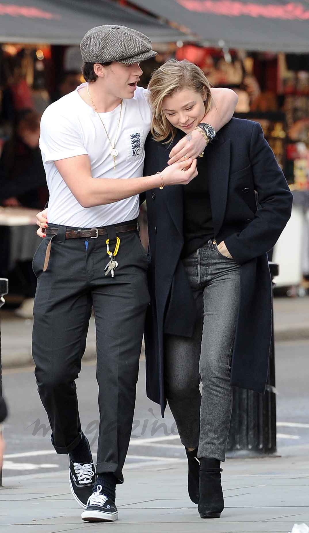 Brooklyn Beckham y Chloë Moretz