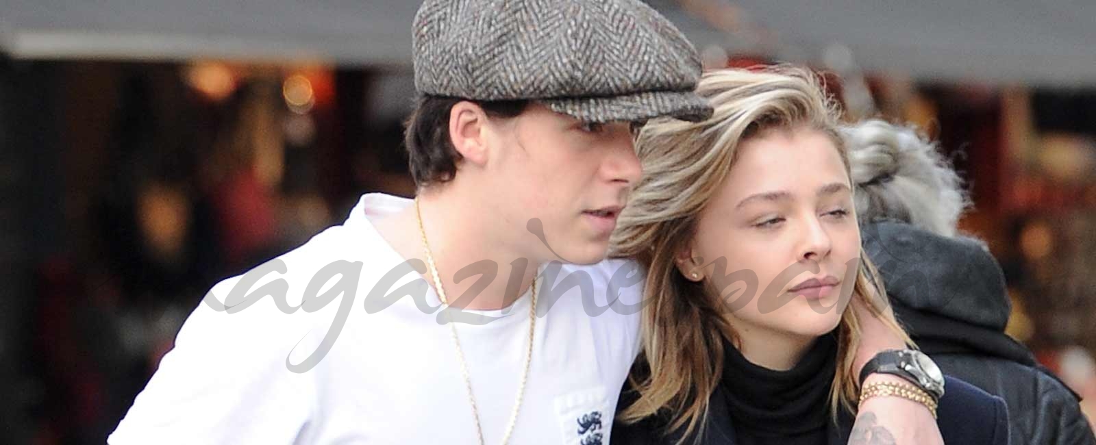 Brooklyn Beckham y Chloë Moretz