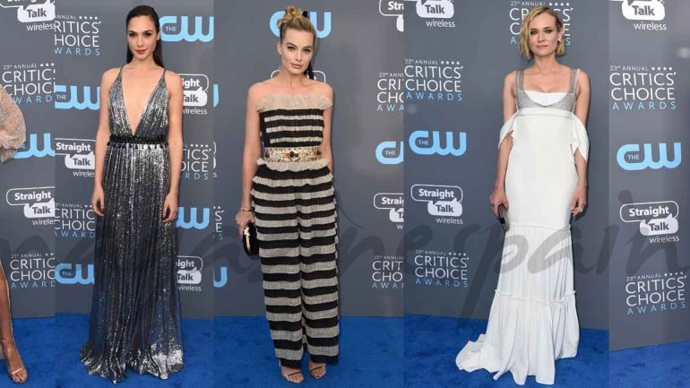 La espectacular alfombra roja de los Critic’s Choice Awards 2018