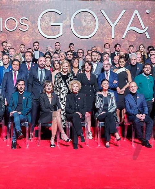 La foto de familia de los nominados a los Premios Goya 2018