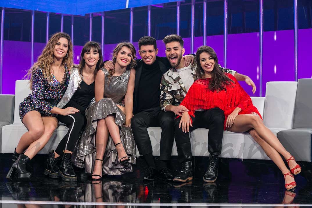 Miriam, Aitana, Amaia, Alfred, Agoney y Ana Guera- Operación Triunfo