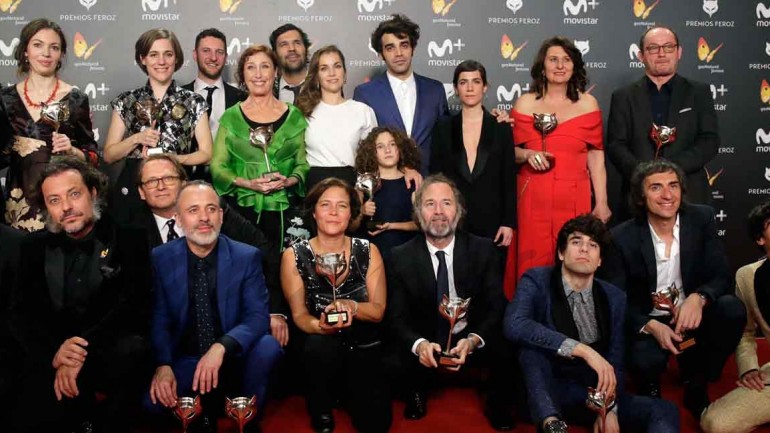 Los grandes triunfadores de los Premios Feroz 2018