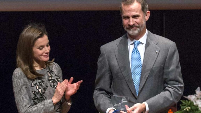 El rey Felipe VI premiado por la Fundación Víctimas del Terrorismo