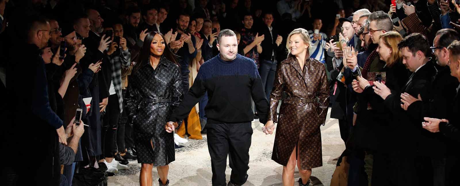 Kim Jones se despide de Louis Vuitton de la mano de Naomi Campbell y Kate Moss