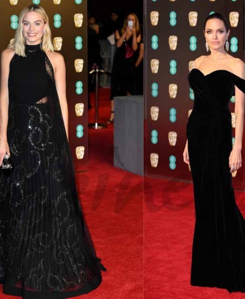 Los mejores looks de la alfombra roja – vestida de negro – de los Premios Bafta 2018