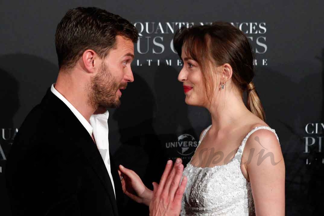 Jamie Dornan y Dakota Johnson