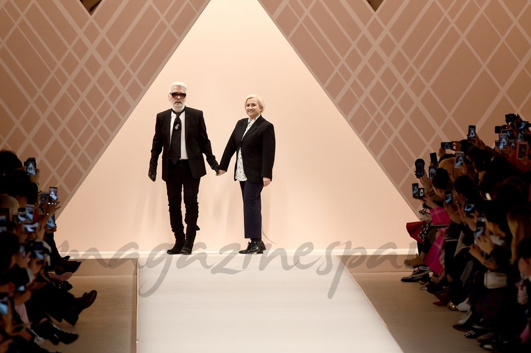 Karl Lagerfeld y Silvia Venturini - Milan Fashion Week Otoño-Invierno 2018/2019