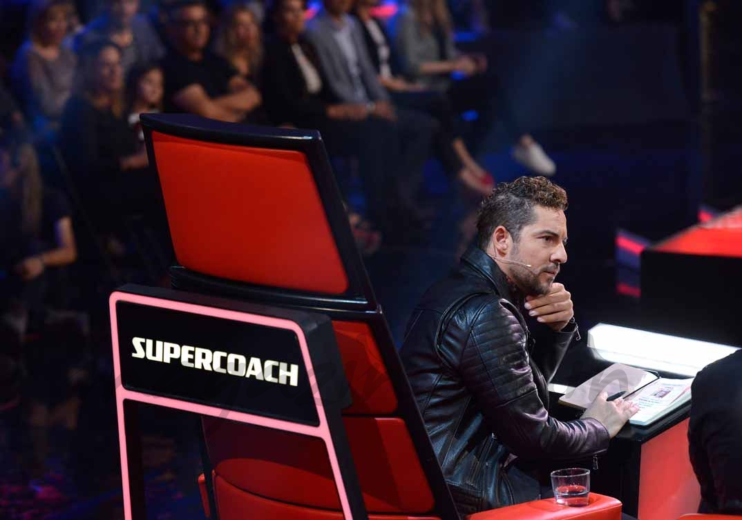 David Bisbal - súper coach - La Voz Kids IV - © Mediaset