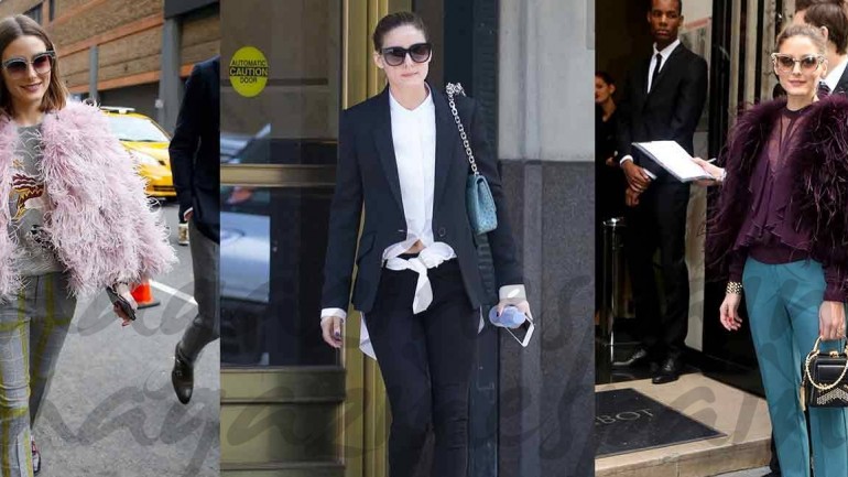 Olivia Palermo: ¡Varios looks solo con un par de zapatos!