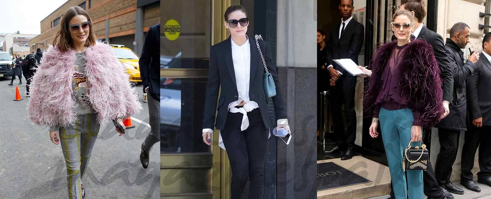 Olivia Palermo: ¡Varios looks solo con un par de zapatos!