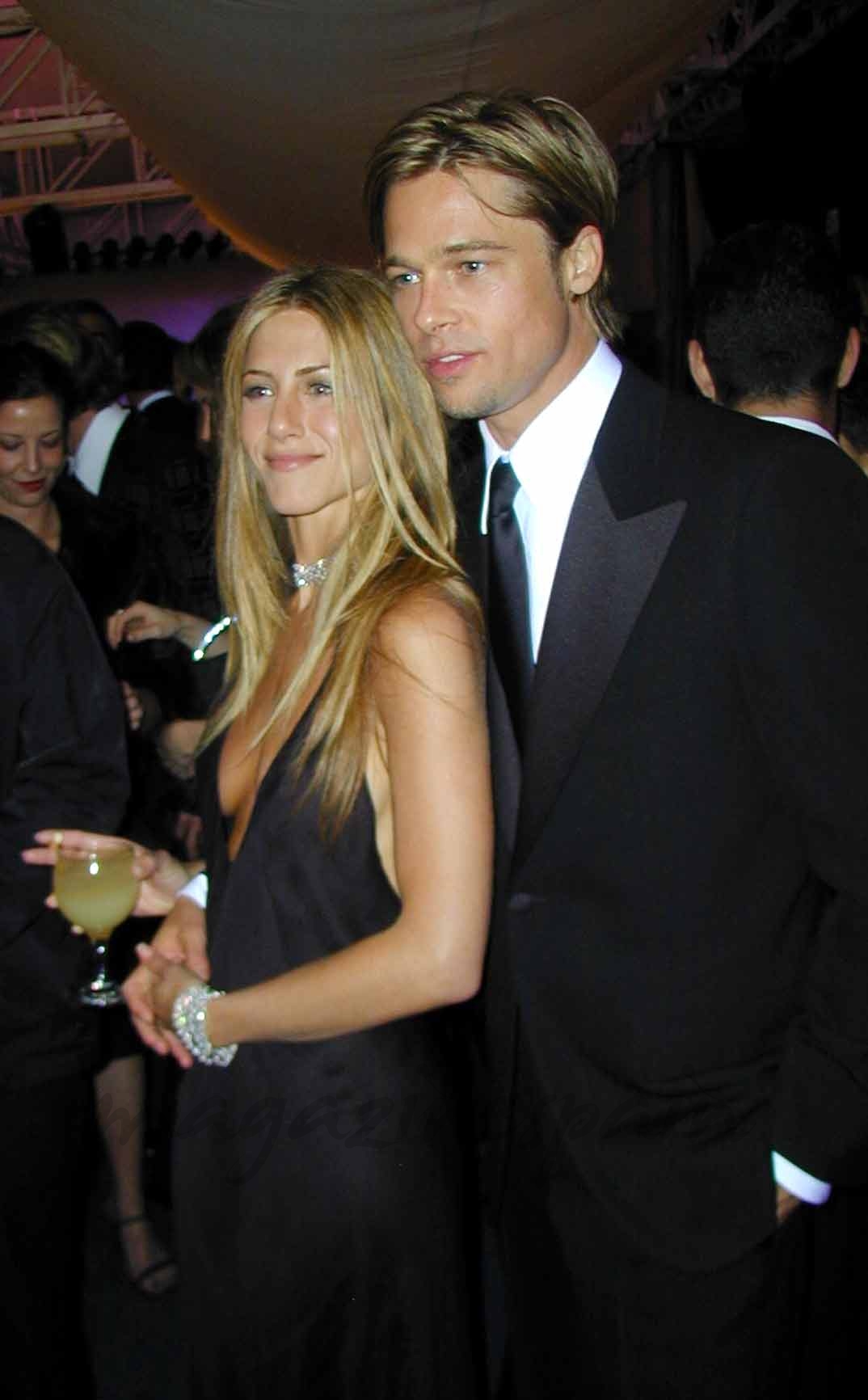 Jennifer Aniston y Brad Pitt