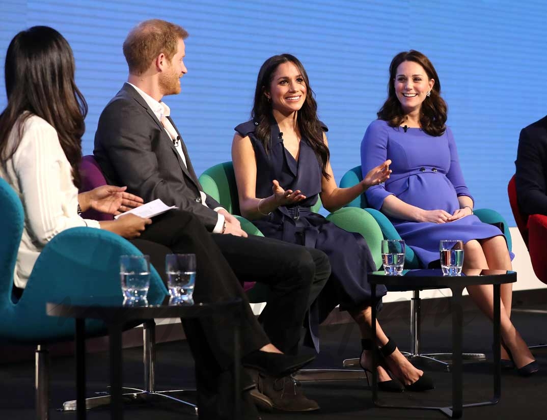 El príncipe Harry, Meghan Markle los Duques de Cambridge