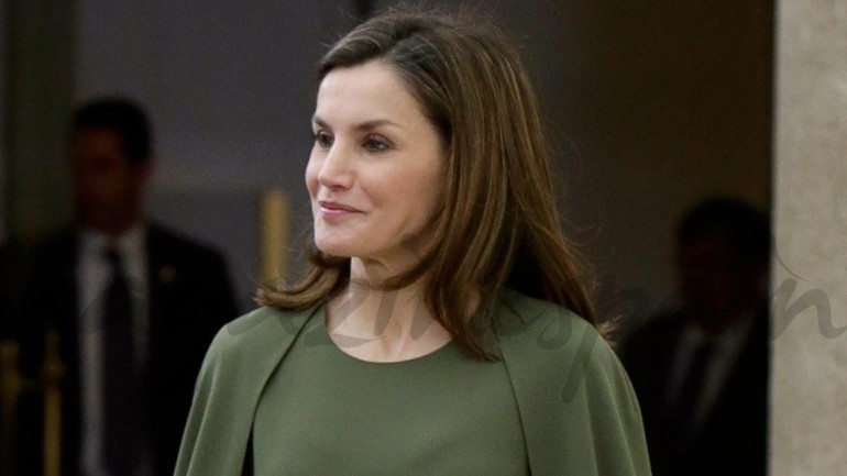 La reina Letiza y su vestido «misterioso»
