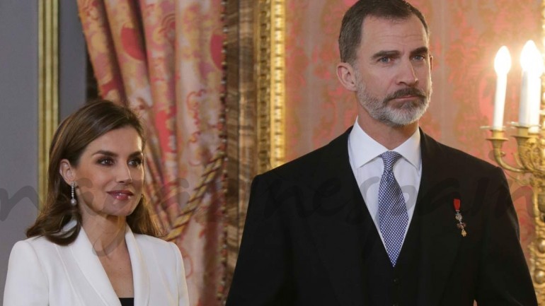 Los Reyes de España presiden la tradicional recepción al Cuerpo Diplomático