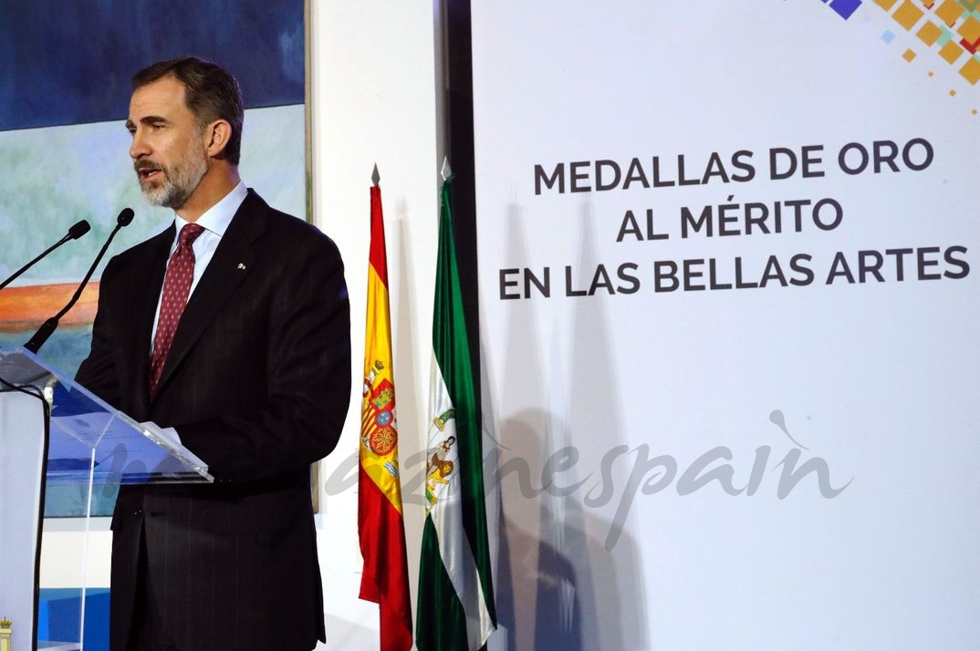 Don Felipe, durante su intervención © Casa S.M. El Rey