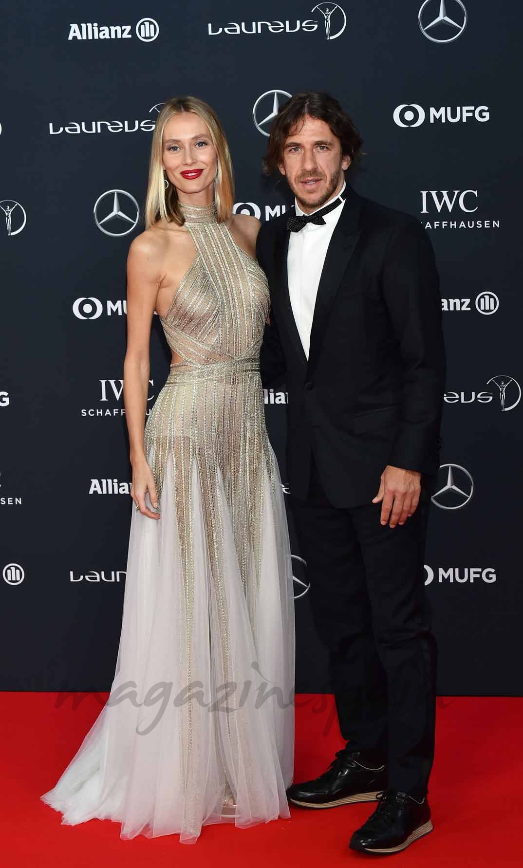 Vanessa Lorenzo y Carles Puyol