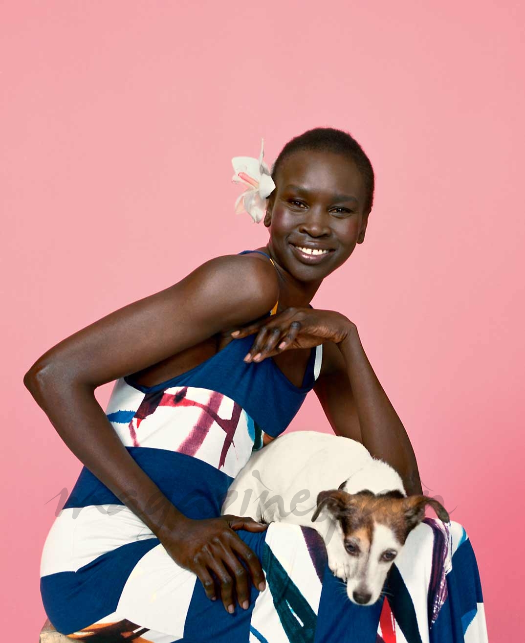 Alek Wek - Desigual