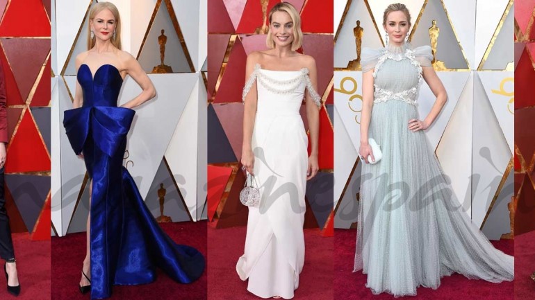 Oscars 2018: Los looks más espectaculares de la alfombra roja