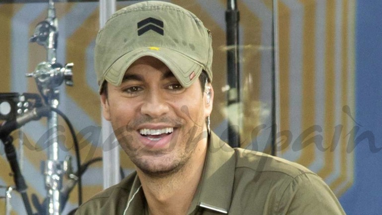 La imagen más tierna y paternal de Enrique Iglesias