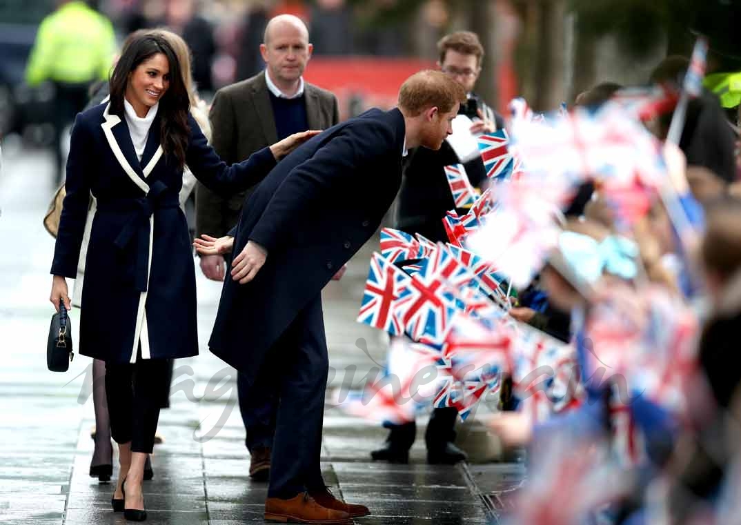 Meghan Markle y el príncipe Harry