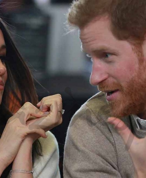 La imagen más cercana de Meghan Markle y el príncipe Harry