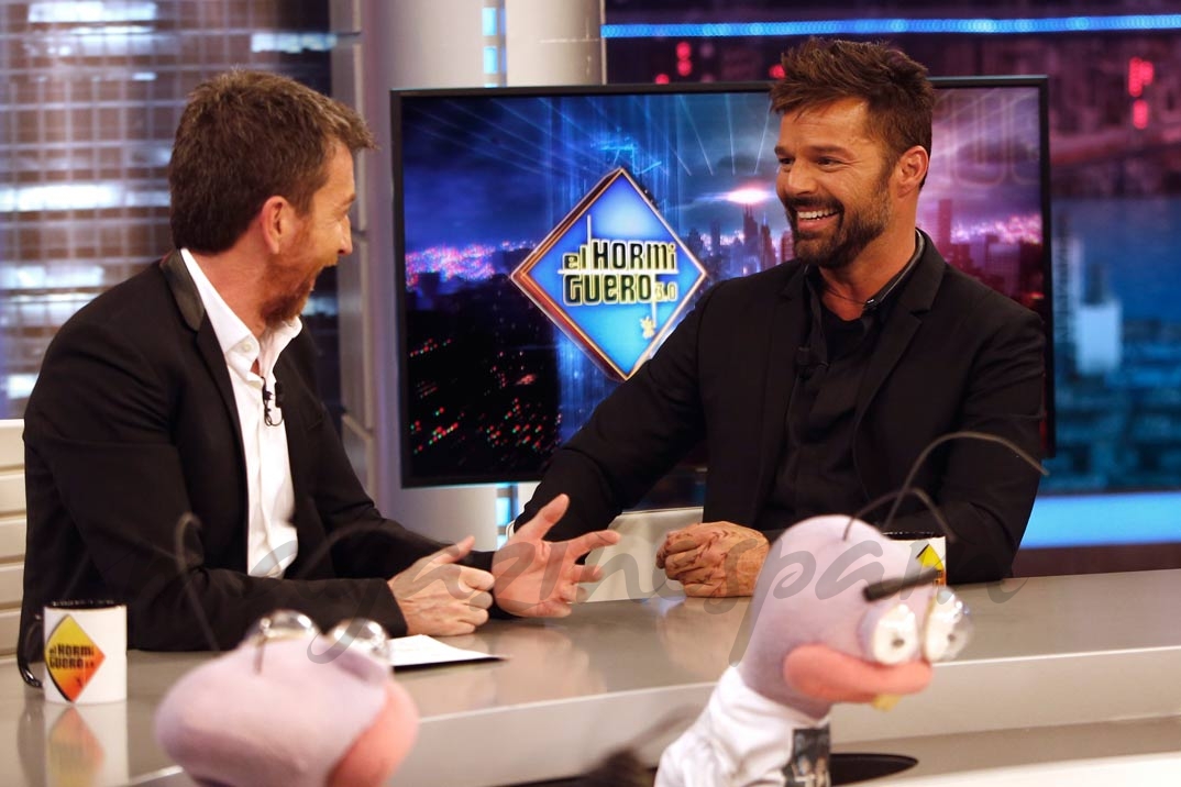 Pablo Motos y Ricky Martin en "El Hormiguero"