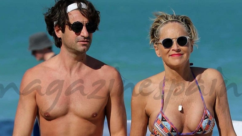 Sharon Stone cumple 60 años enamorada y presumiendo de cuerpo diez