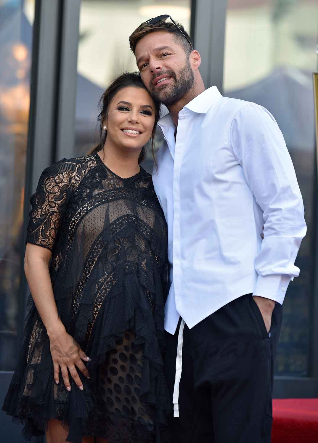 Eva Longoria y Ricky Martin