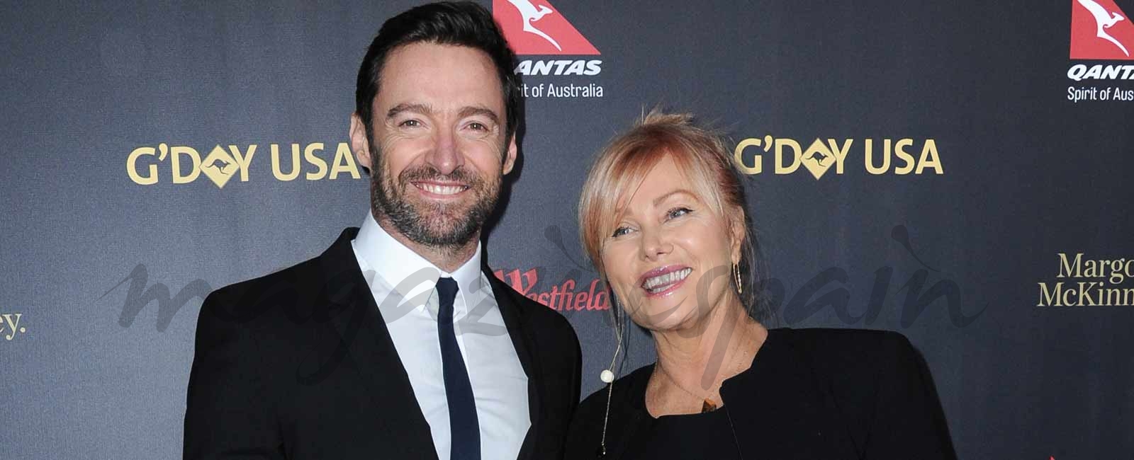 Hugh Jackman y su esposa Debora Lee Furness