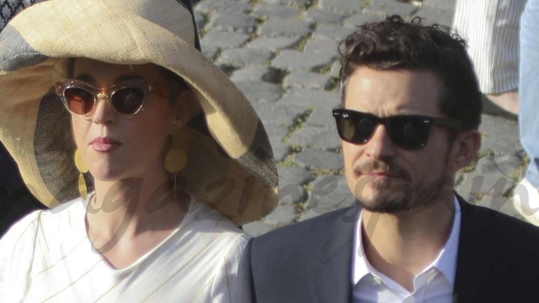 Katy Perry y Orlando Bloom confirman su relación ante el Papa Francisco