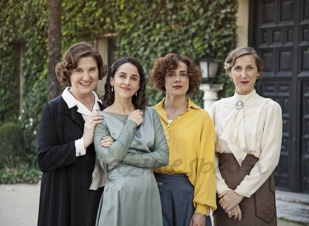 Macarena García, Patricia Lopez Arnaiz, Ana Wagener y Cecilia Freire - Protagonistas de "La otra mirada" © RTVE