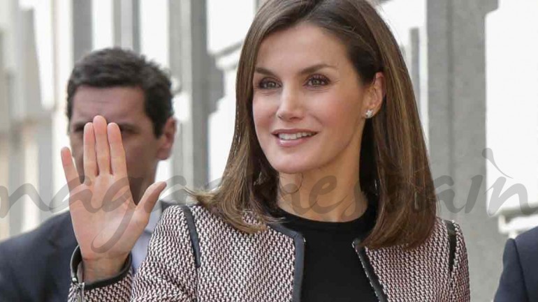 Primeras imágenes de la reina Letizia tras el «polémico vídeo»