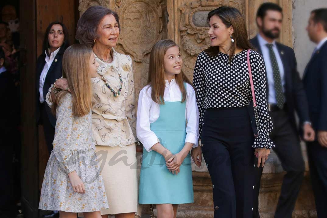 Princesa Leonor, Reina Sofia, Infanta Sofia, Reina Letizia