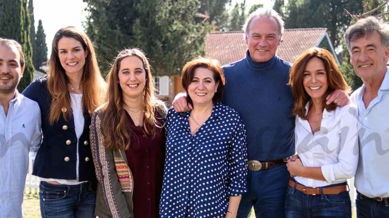 Lydia Bosch se reencuentra con sus compañeros de «Médico de familia»