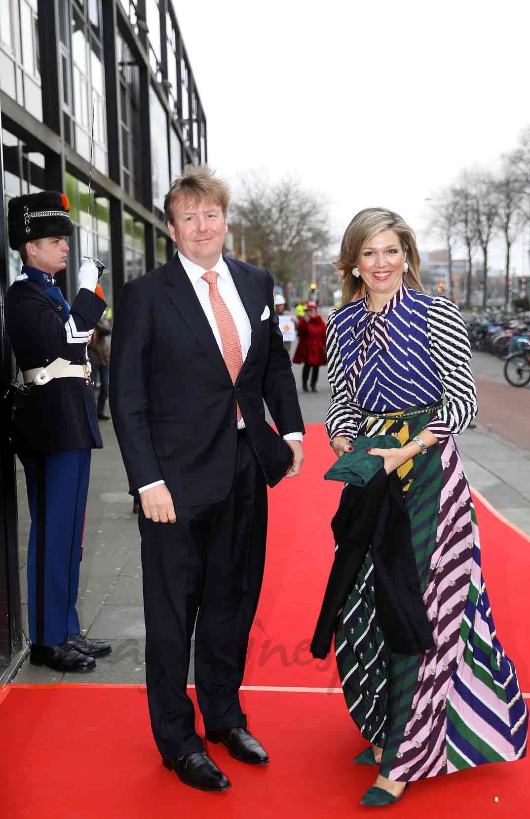 Reyes Guillermo y Máxima de Holanda