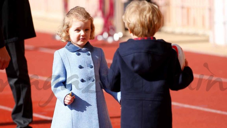 Los mellizos Gabriella y Jacques de Mónaco roban el protagonismo a sus papás